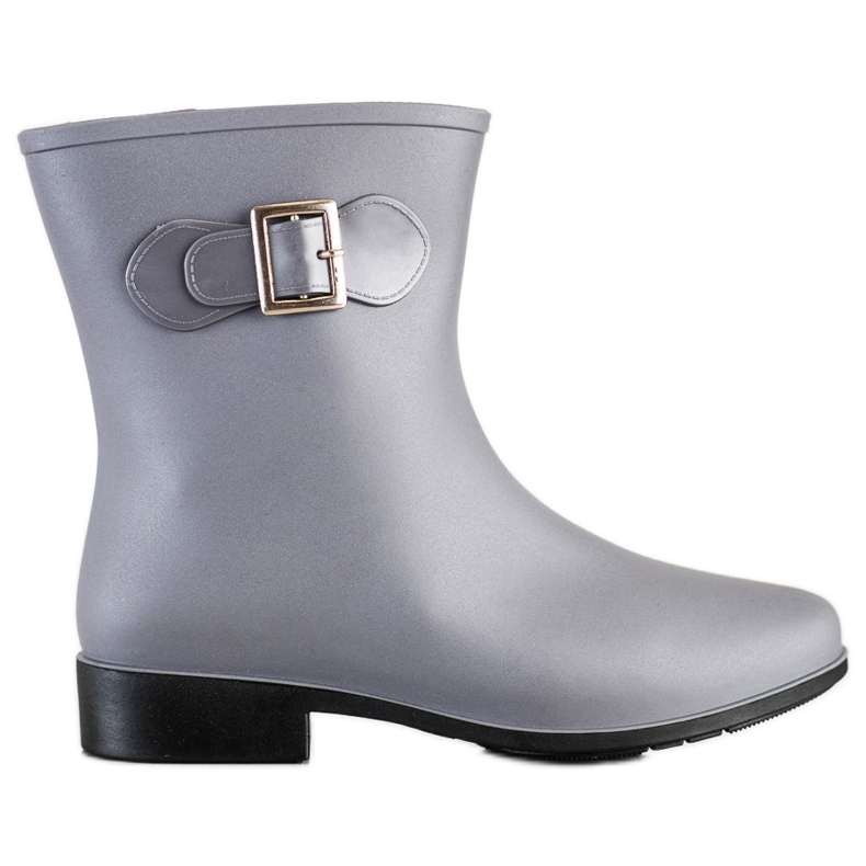 SHELOVET Szürke galoshes csattal