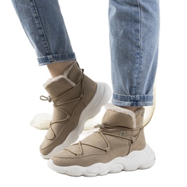 Bézs stílusos Big Star csizma nőknek Marrero Bézs stílusos Big Star csizma nőknek Marrero