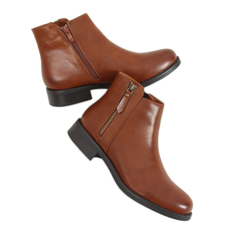 Camel MM-830 Camel női Chelsea csizma barna