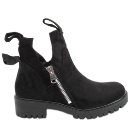 Fekete csizma kivágva kivágott SP150 fekete