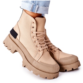 PS1 Női Khaki Any One csizma bézs