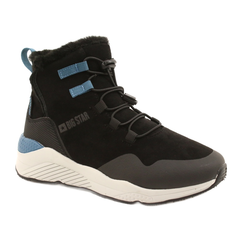 Suede Sports Snow Boots női Big Star II274261 fekete