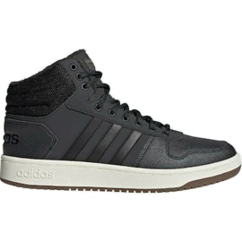 Adidas Hoops 2.0 Mid M GZ7959 cipő fekete Adidas Hoops 2.0 Mid M GZ7959 cipő fekete