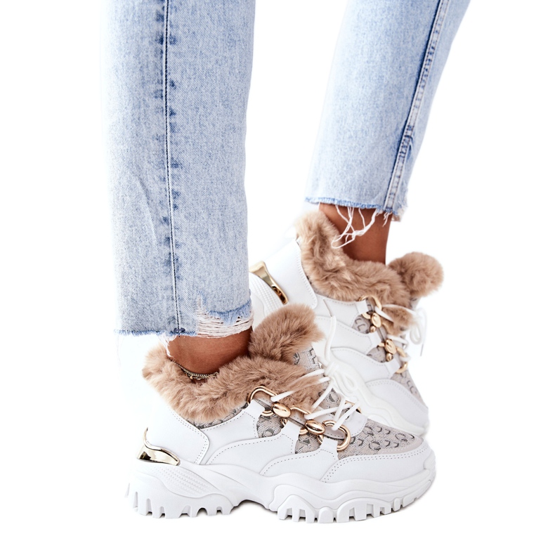 Női sportszigetelt cipő Fehér szívverés