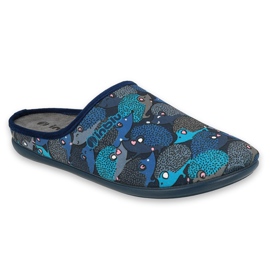 Befado női cipő 155D204 sötétkék kék szürke Befado női cipő 155D204 sötétkék kék szürke