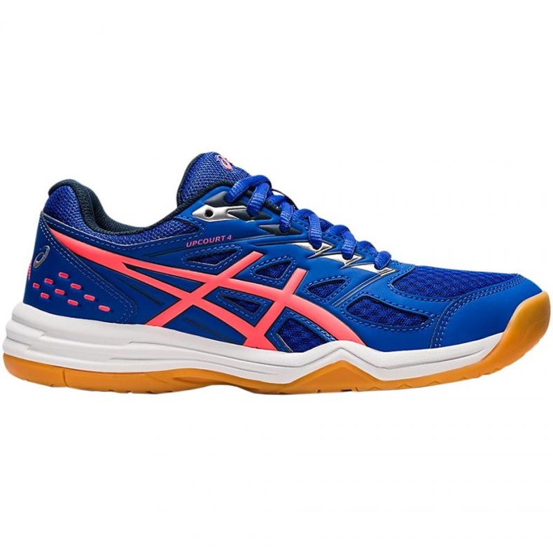 Asics Upcourt 4 W 1072A055 412 röplabda cipő kék, rózsaszín kék