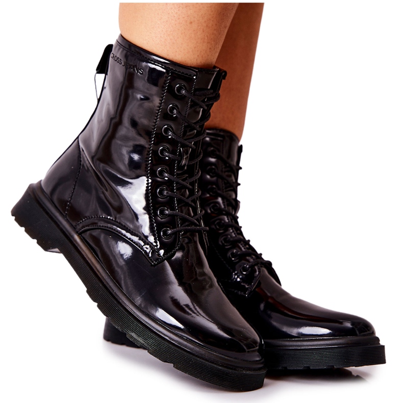 Cross Jeans Női csizma Cross Farmer Fekete GG2R4023