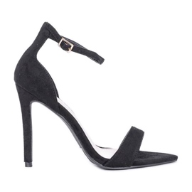 Fekete szandál tűsarkú Molly -tól Fekete szandál tűsarkú Molly -tól