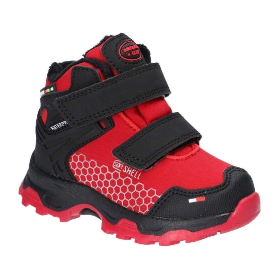 American Club Softshel Sports Softshies Societure vörös-fekete membránnal piros