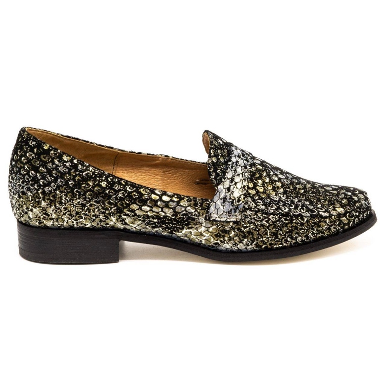 Olivier Női bőrbordák sarokkal 2261 vipera sokszínű