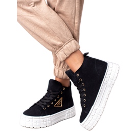 Goodin Magas divatú cipők fekete