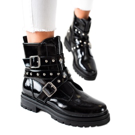 Bestelle Lakkozott munkások fúvókákkal fekete