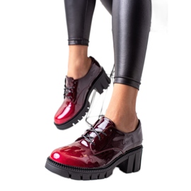 S. BARSKI Lakkozott cipő S.BARSKI piros