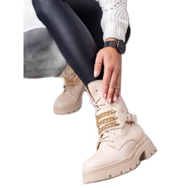 Seastar Dolgozók lánccal bézs