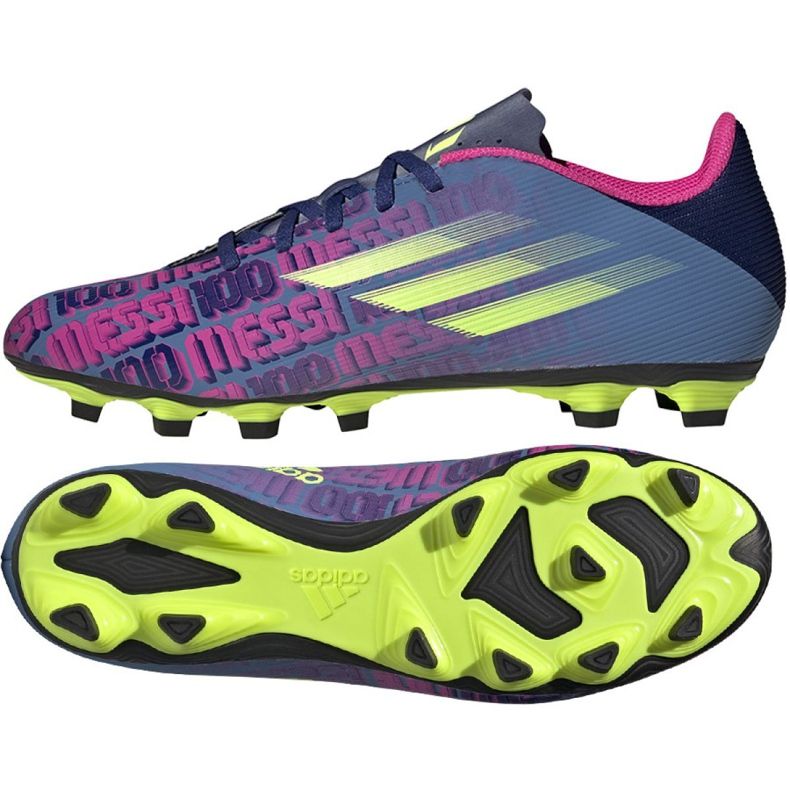 Adidas X Speedflow Messi.4 FxG M FY6923 futballcipő navy blue többszínű sötétkék