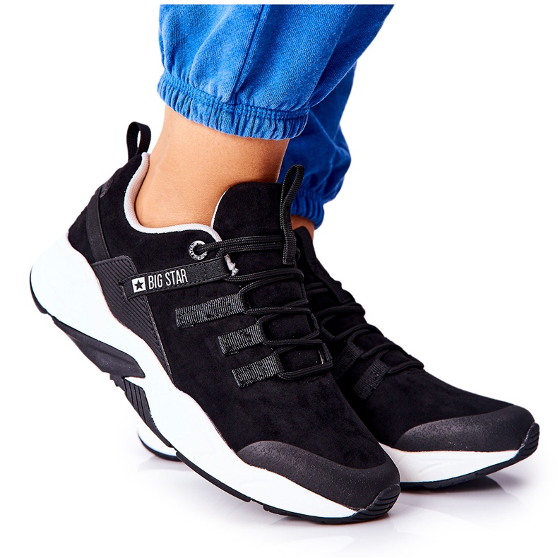 Sportcipő Memory Foam Big Star II274257 Fekete