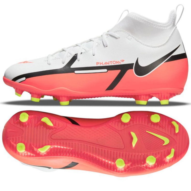 Nike Phantom GT2 Club Dynamic Fit FG / MG Jr DC0822 167 futballcipő sokszínű fehér