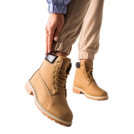 Diamantique Klasszikus barna csapdák sárga