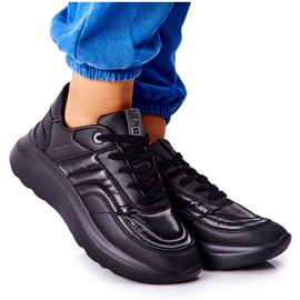 Női sportcipő Memory Foam Big Star II274332 Fekete Női sportcipő Memory Foam Big Star II274332 Fekete