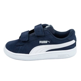 Puma Smash v2 Jr 365178 02 kék