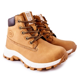 Gyermek túracipő Big Star II374101 Camel barna