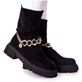 FB2 Fekete Hellio Suede munkáscsizma