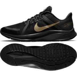 Nike Quest 4 M DA1105 010 futócipő fekete Nike Quest 4 M DA1105 010 futócipő fekete