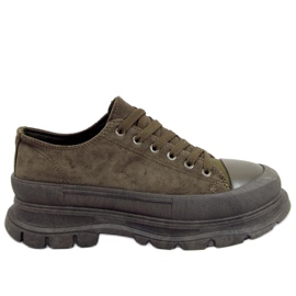 Lily Green magas talpú cipők zöld