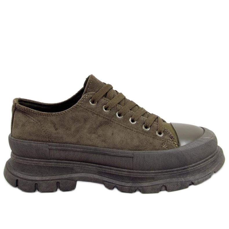 Lily Green magas talpú cipők zöld