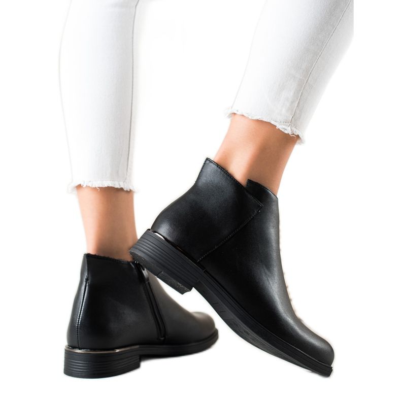 Klasszikus szigetelt csizma, Sergio Leone fekete Klasszikus szigetelt csizma, Sergio Leone fekete