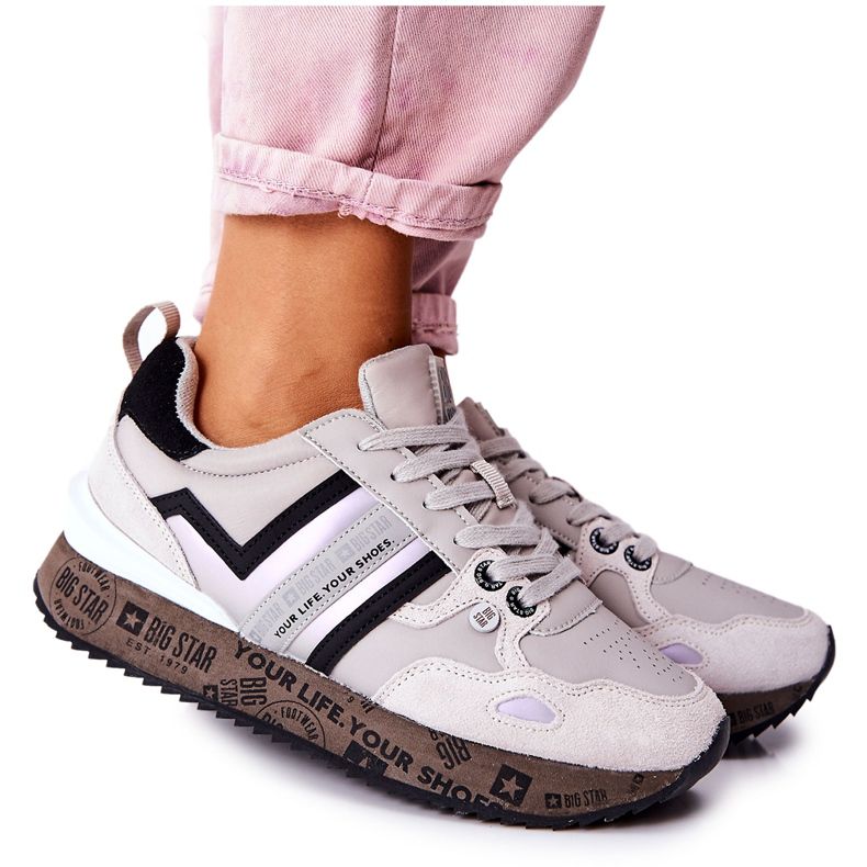 Női sportcipő Big Star II274297 Szürke