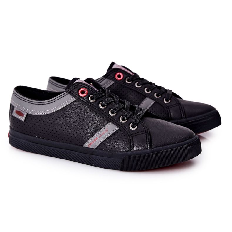 Férfi Cipők Cross Jeans II1R4004C Fekete