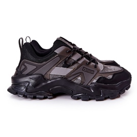 Sportcipő Big Star Memory Foam II174209 Fekete Sportcipő Big Star Memory Foam II174209 Fekete