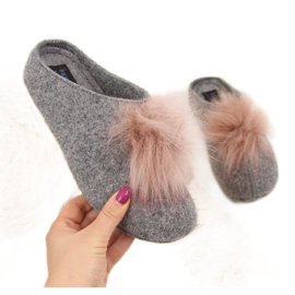 Panto Fino papucs W INT1626B szürke