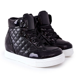 PH1 Gyermek fekete Lizzie cipők PH1 Gyermek fekete Lizzie cipők