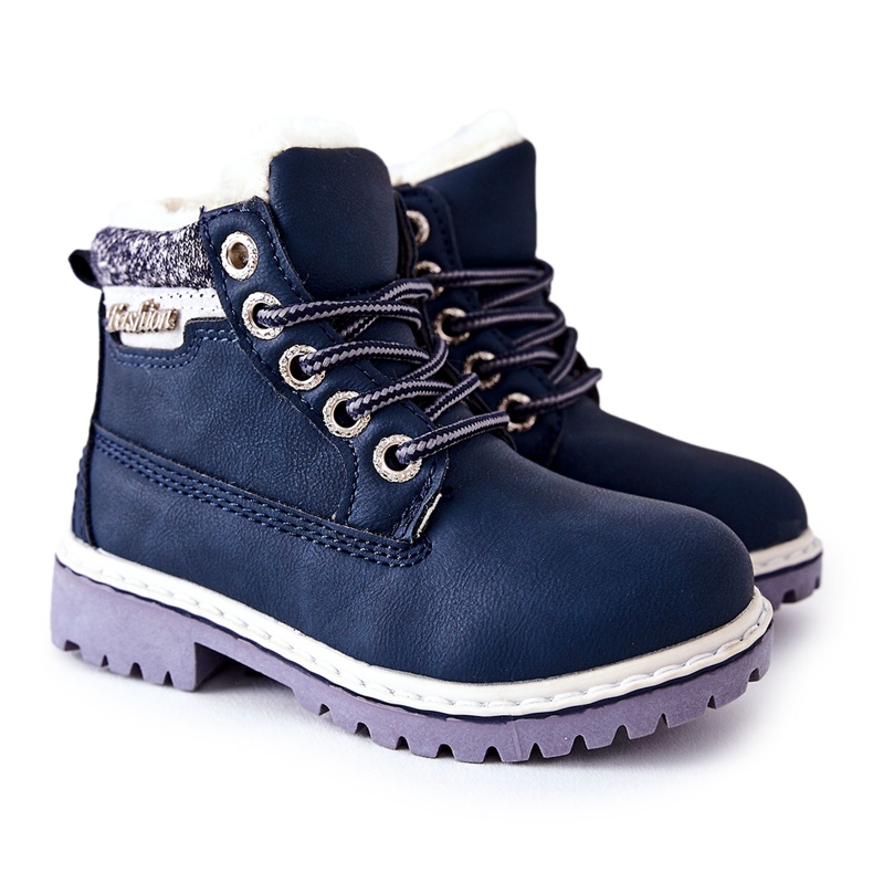 PH1 Gyermek meleg csapdázók Szőrme Navy Blue Estee sötétkék