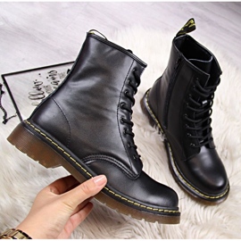 Hőszigetelt bőr csizma Filippo W PAW77A fekete Hőszigetelt bőr csizma Filippo W PAW77A fekete