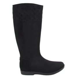 Fekete női galushes fekete D62P Black