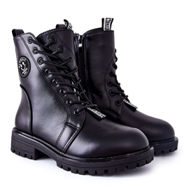 PE1 Gyermek meleg csizma dolgozók Fekete Rosalie PE1 Gyermek meleg csizma dolgozók Fekete Rosalie