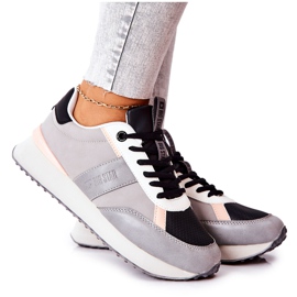 Sportcipők Memory Foam Big Star II274398 Szürke-Fekete