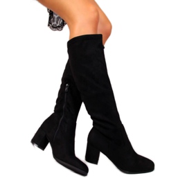 Vinceza W JAN34A szigetelt felhajtható csizma fekete