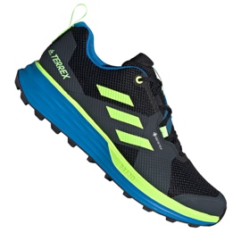 Adidas Terrex Two Gtx M FV8102 cipő fekete zöld Adidas Terrex Two Gtx M FV8102 cipő fekete zöld