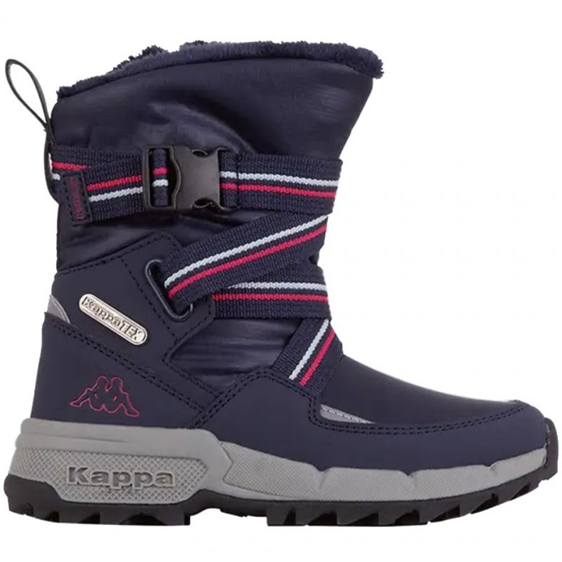 Kappa Fonki Tex Jr 260898K 6722 cipő fekete Kappa Fonki Tex Jr 260898K 6722 cipő fekete