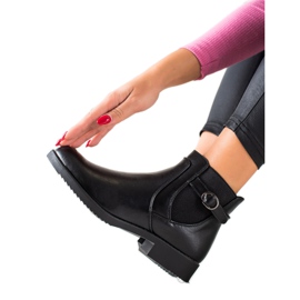 J. Star Klasszikus meleg csizma fekete