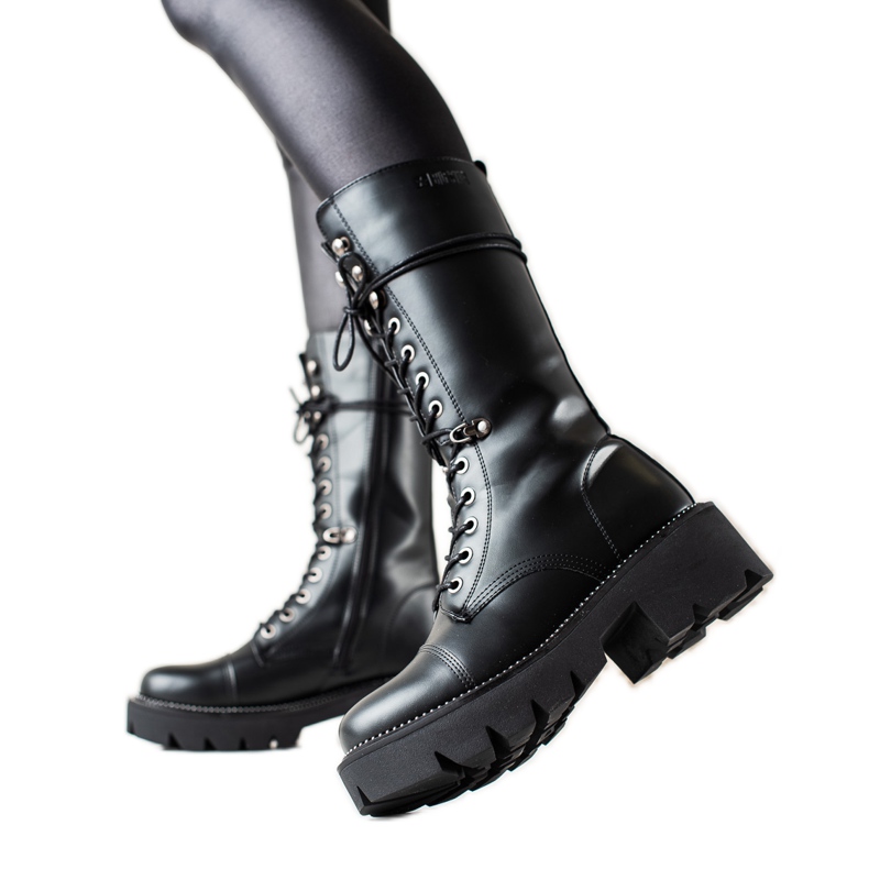 Női csizma Big Star II274115 fekete