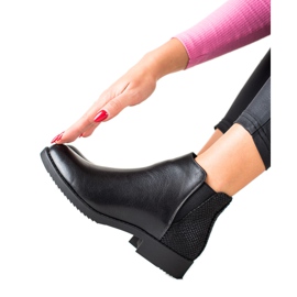 J. Star Klasszikus fekete csizma