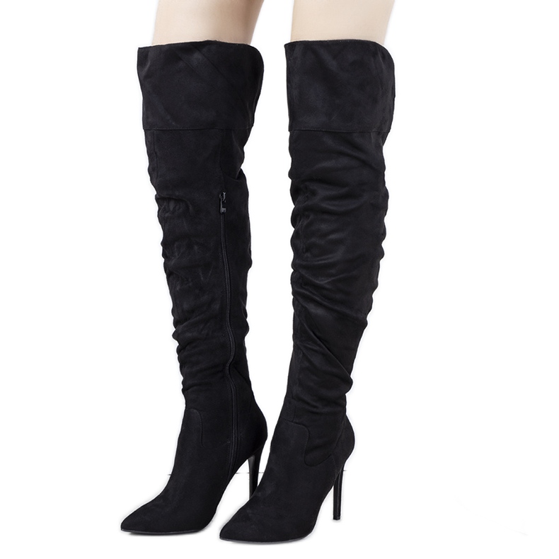 Fekete combig érő csizma az Arment-től