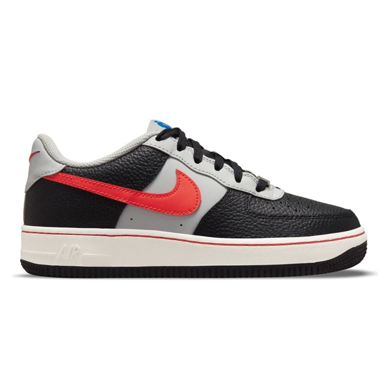 Nike Air Force 1 Emb Jr DJ9993-001 cipő fekete sokszínű