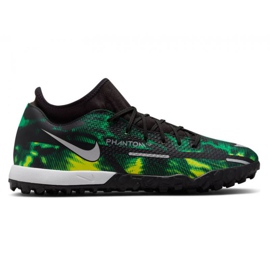Nike Phantom GT2 Academy Df Sw Tf M DM0721-003 futballcipő sokszínű fekete Nike Phantom GT2 Academy Df Sw Tf M DM0721-003 futballcipő sokszínű fekete