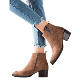 W. Potocki Alkalmi barna Potocki csizma